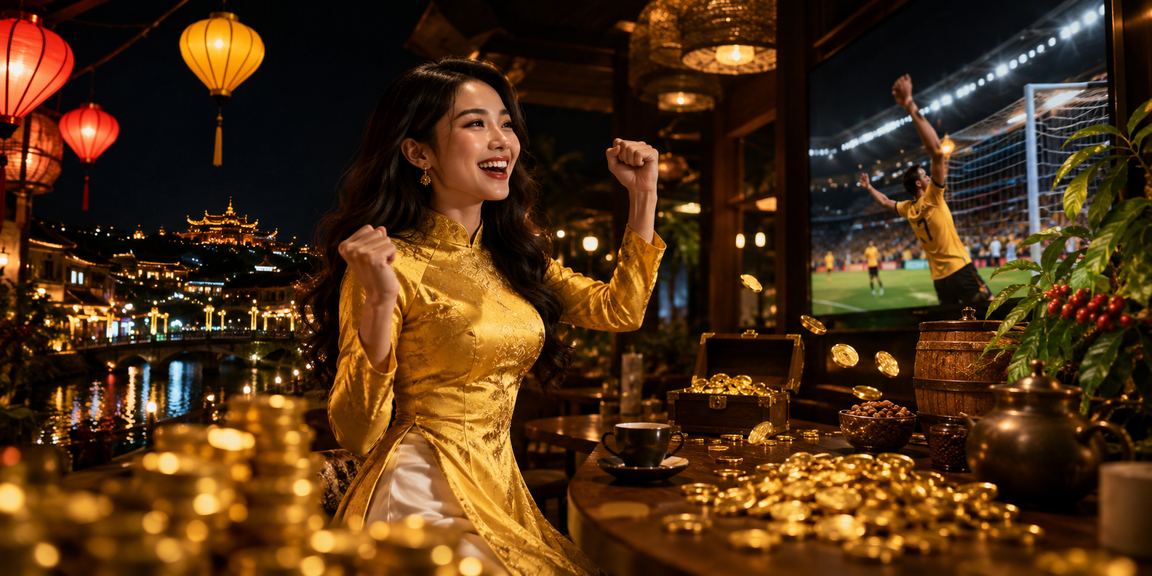 Người dùng Việt Nam đăng nhập vào tài khoản casino trực tuyến vf5 tại Huế